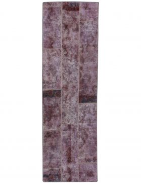 Patchwork Carpet 270 x 89 purple 