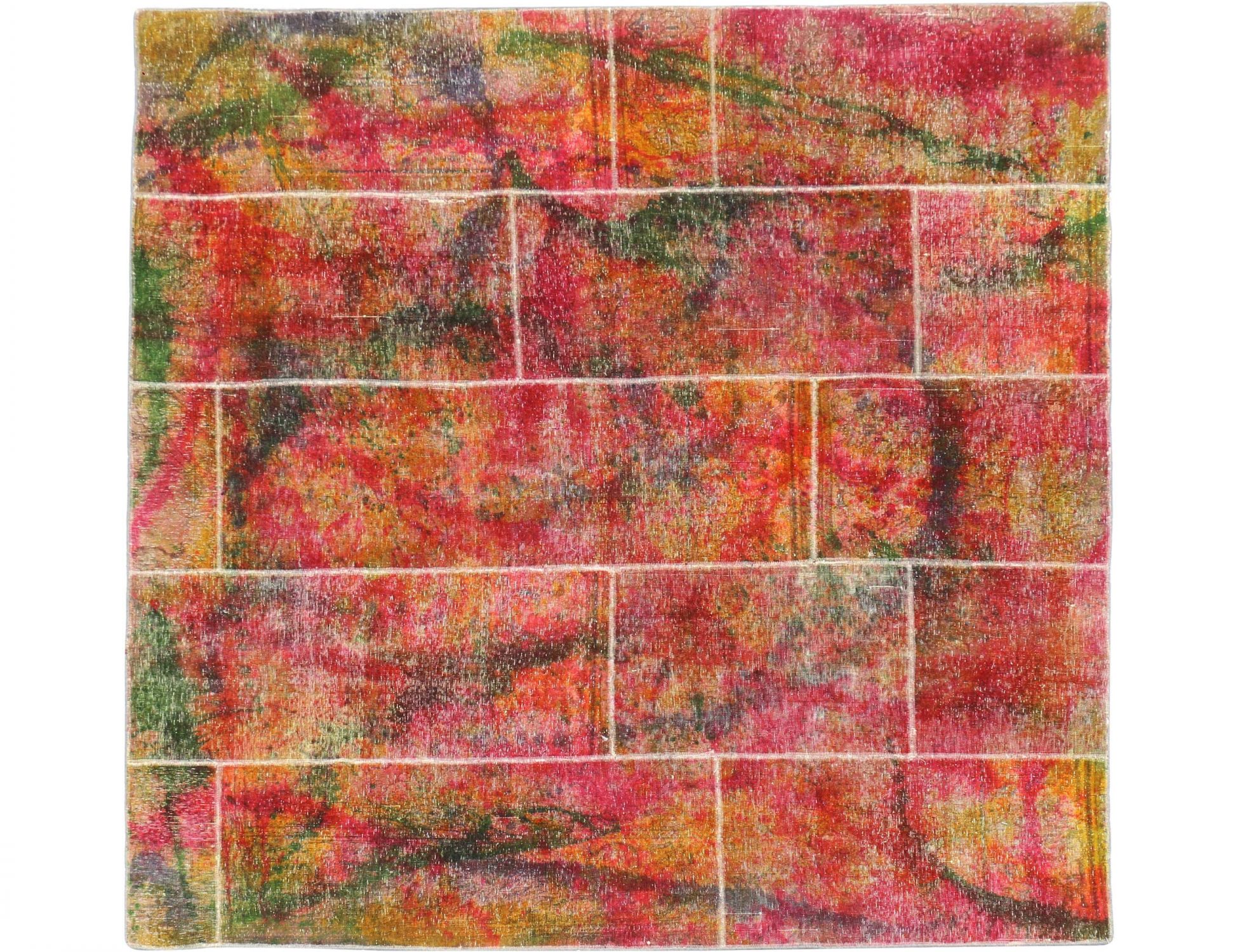 Tappeto Patchwork  multi colore <br/>250 x 250 cm