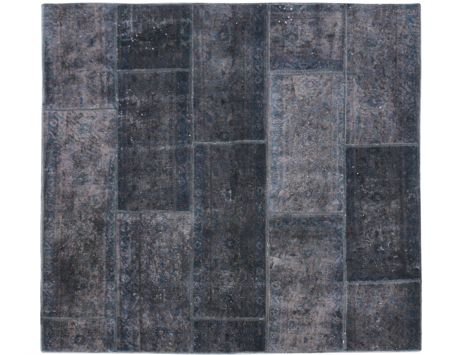 Tappeto Patchwork  blu <br/>200 x 200 cm