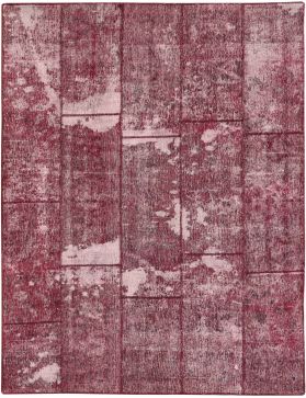 Alfombras Patchwork 265 x 178 rojo