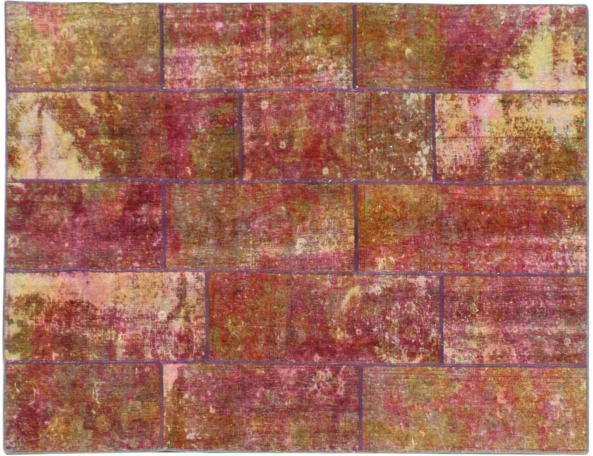 Tappeto Patchwork  multi colore <br/>265 x 177 cm