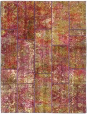 Tapis Patchwork 270 x 177 multicolore