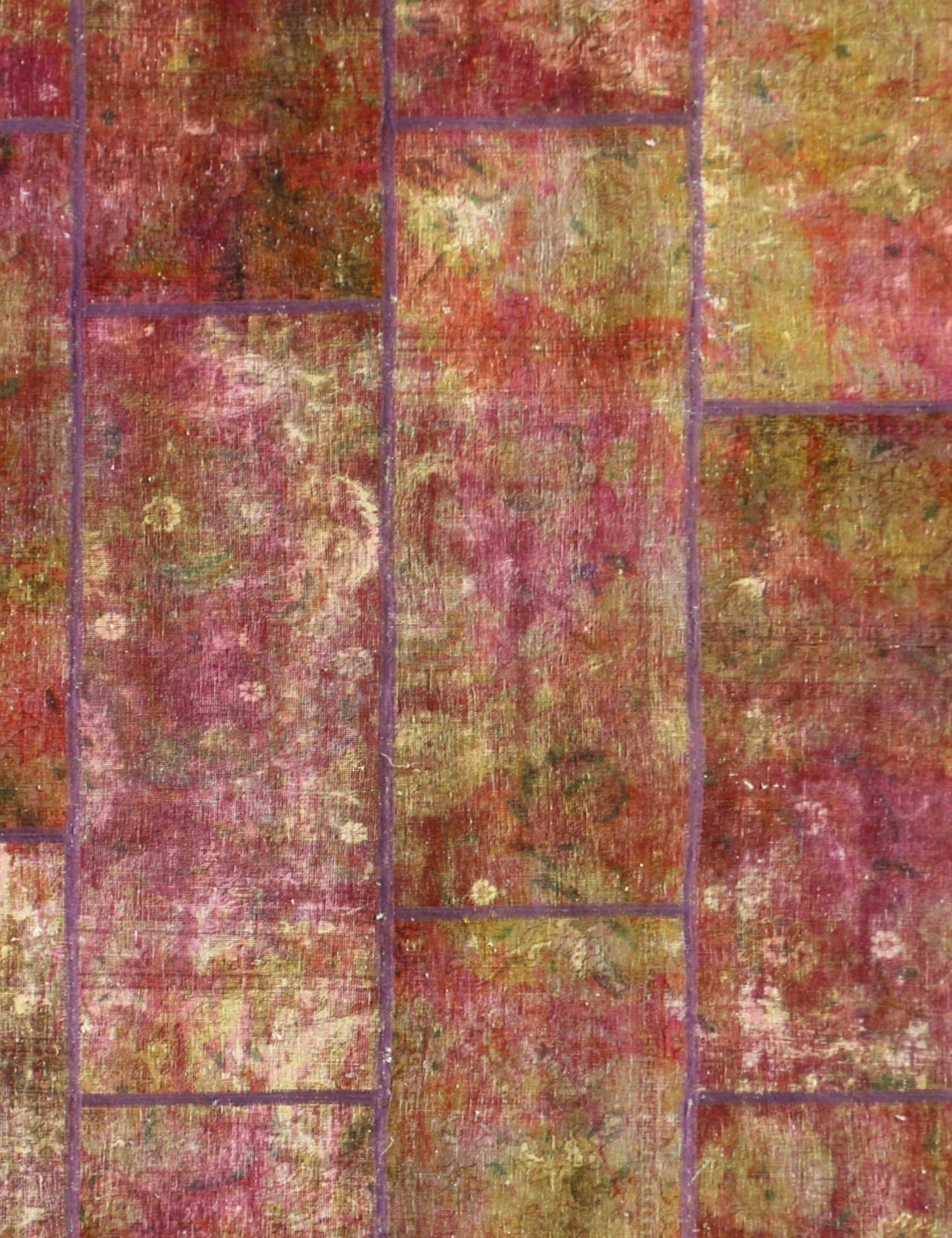 Patchwork Teppich  mehrfarbig <br/>270 x 177 cm