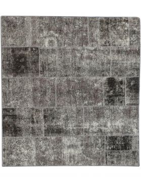 Patchwork Carpet 200 x 174 black