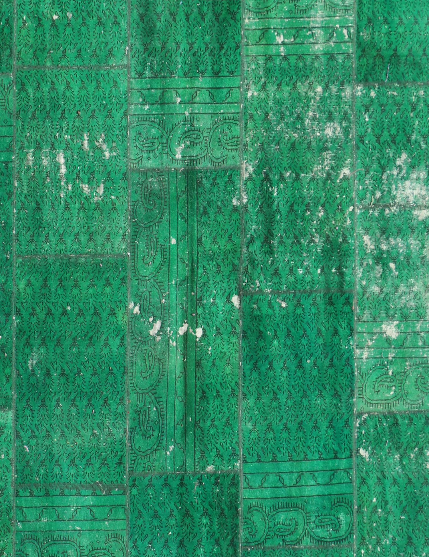 Tappeto Patchwork  verde <br/>362 x 223 cm