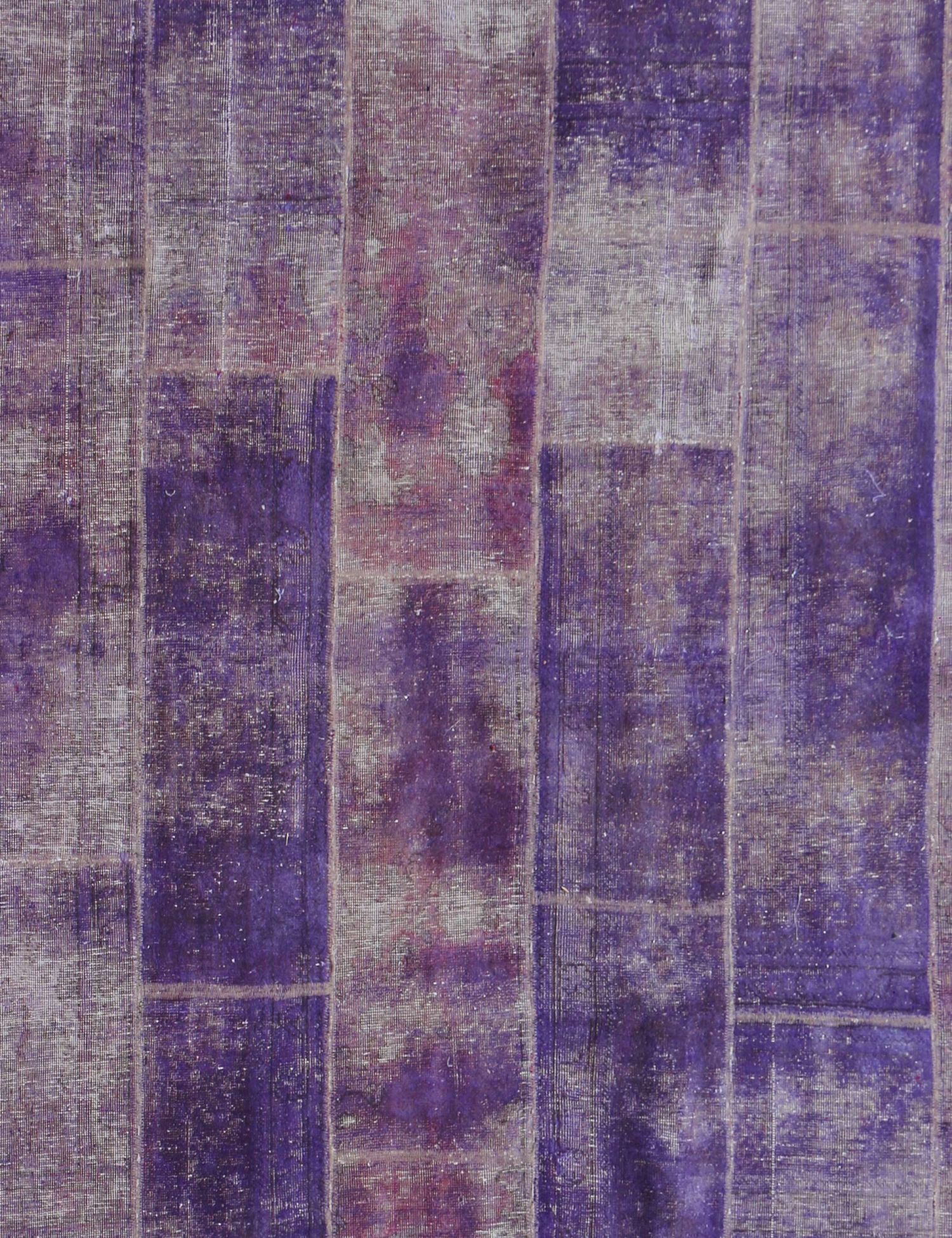 Tappeto Patchwork  viola <br/>245 x 213 cm