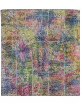 Patchwork Carpet 189 x 186 multicolor 