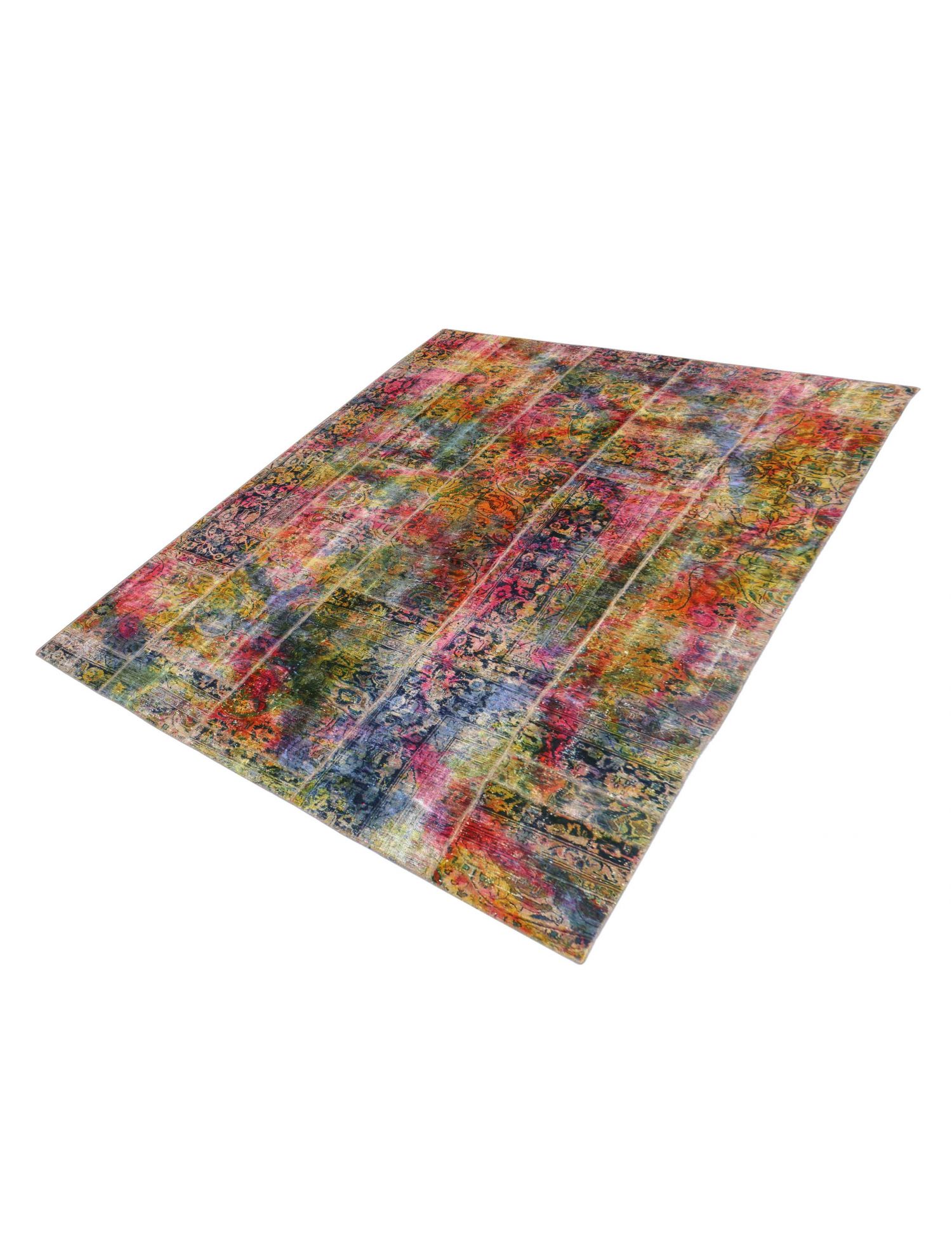 Patchwork Teppich  mehrfarbig <br/>330 x 226 cm