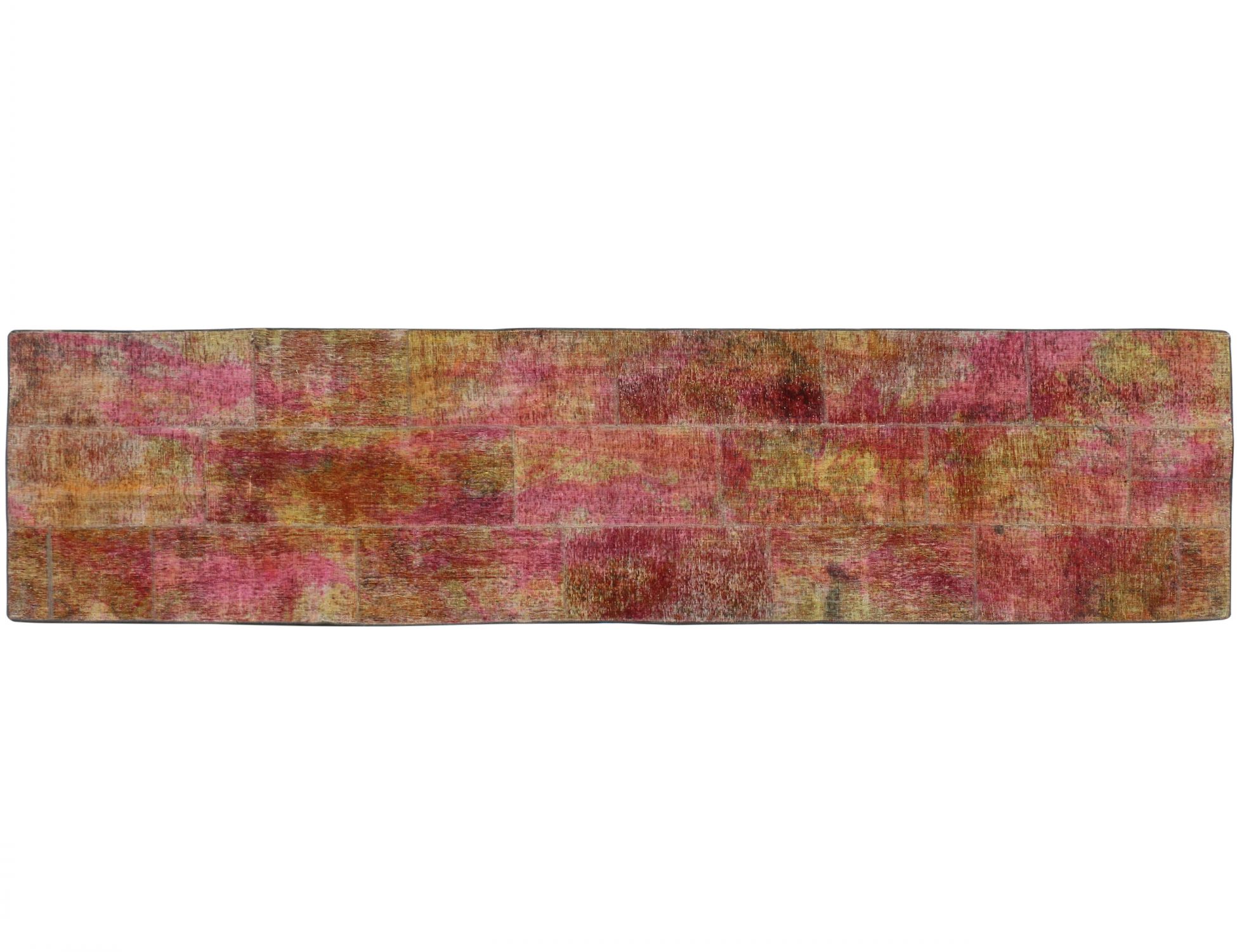 Tappeto Patchwork  multi colore <br/>365 x 90 cm