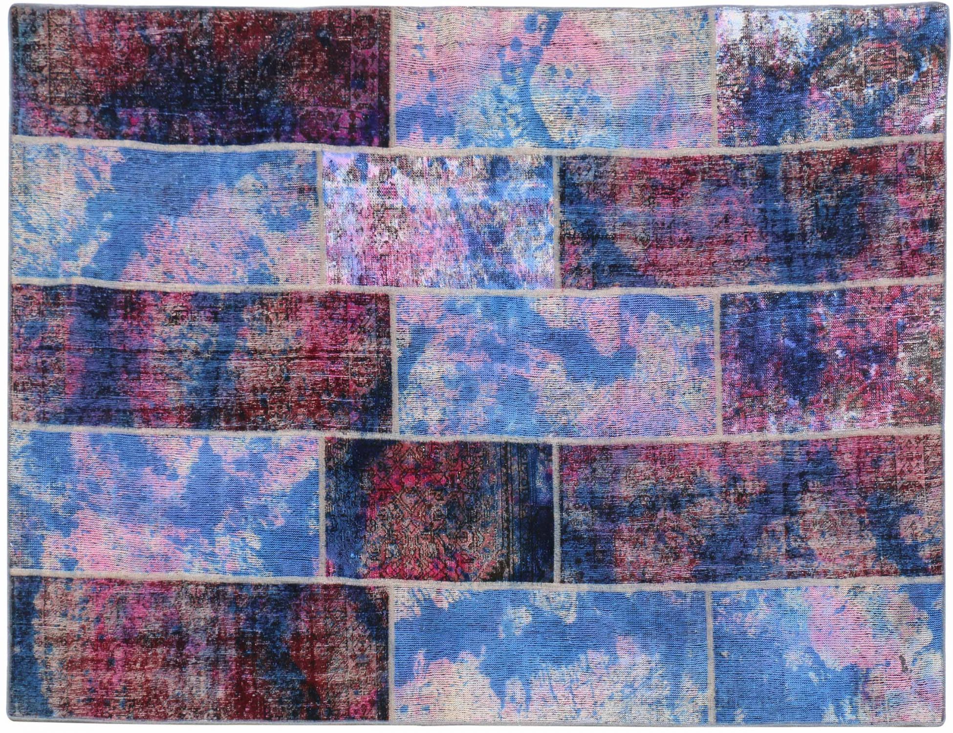 Patchwork Teppich  mehrfarbig <br/>280 x 170 cm