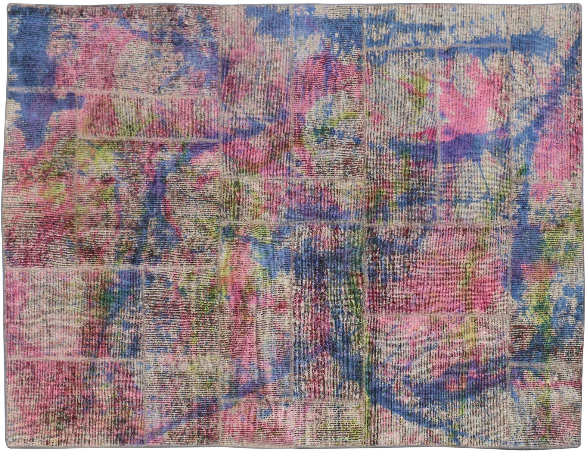 Tappeto Patchwork  multi colore <br/>241 x 151 cm