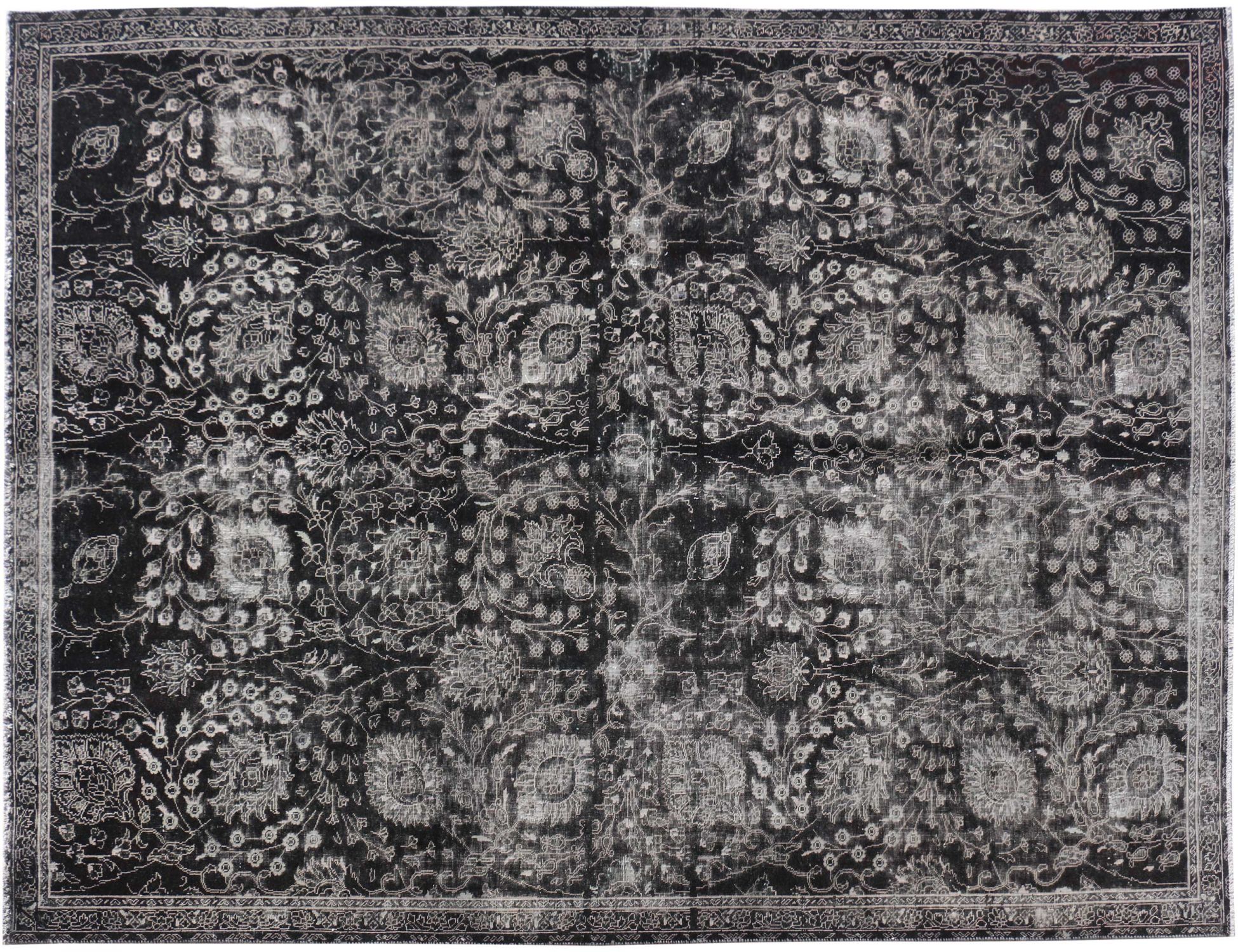 Vintage Teppich  schwarz <br/>336 x 242 cm