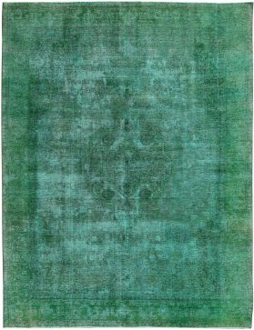 Vintage teppe 386 x 296 grønn