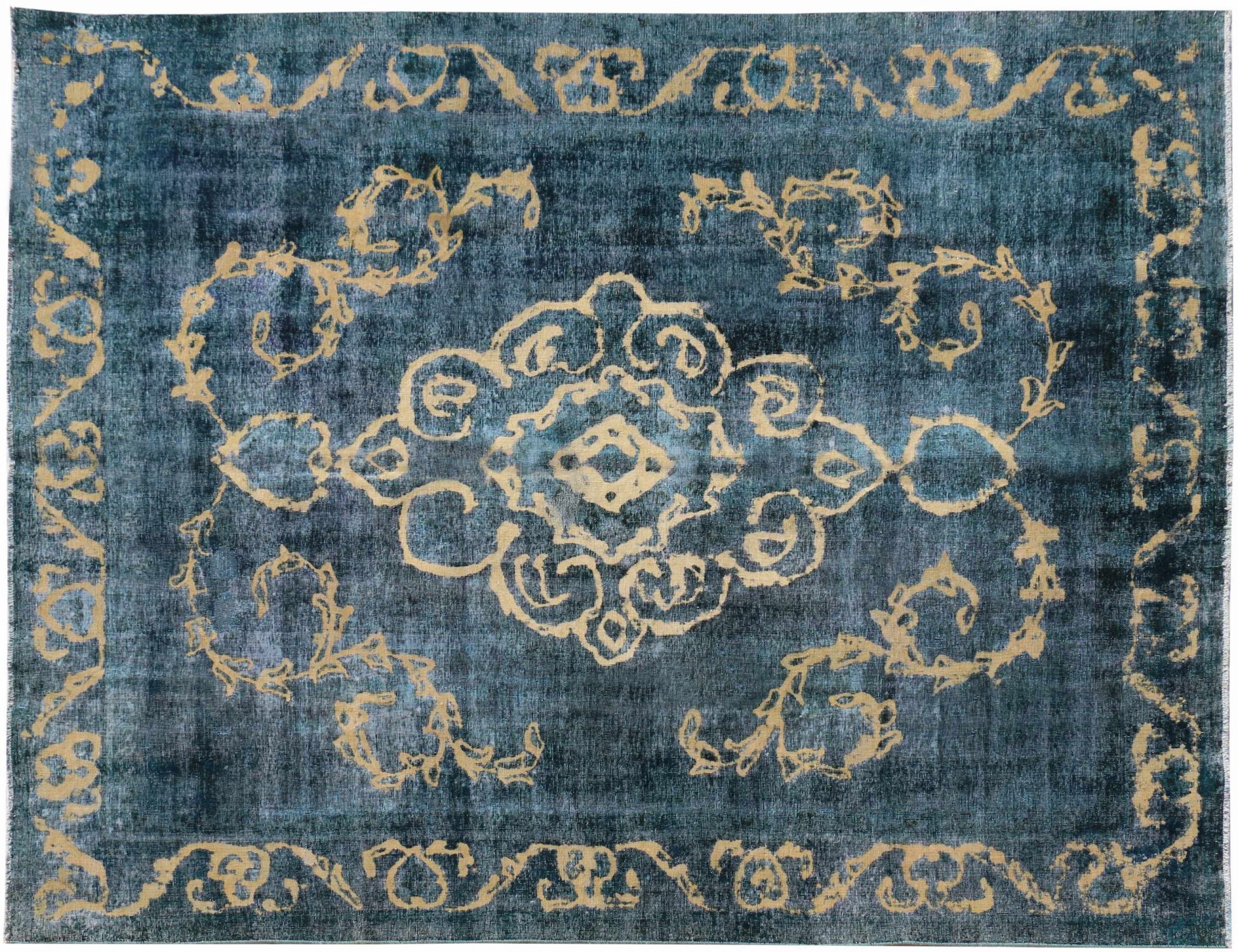 Tappeto vintage  blu <br/>370 x 285 cm