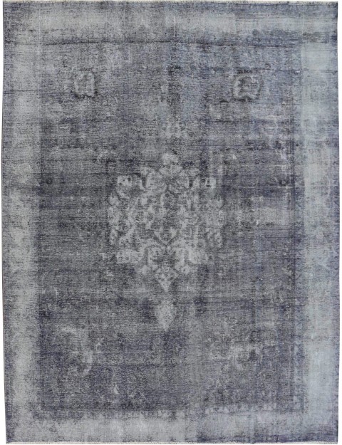 Blau Persien Vintage Teppich 306 x 245 cm