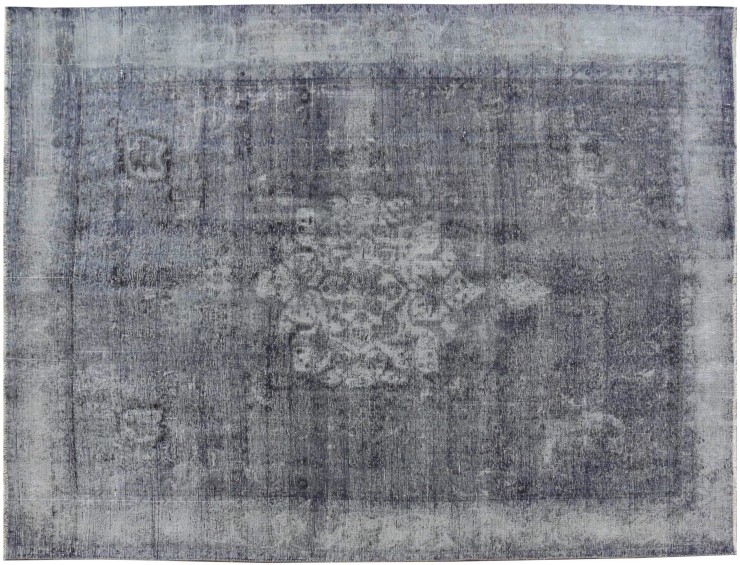 Blå Persien Vintagetæppe 306 x 245 cm