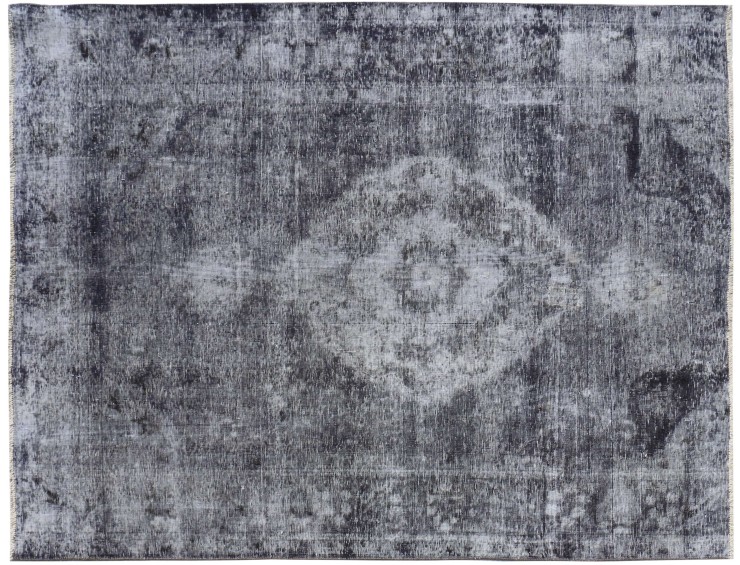 Grå Persien Vintagetæppe 254 x 196 cm