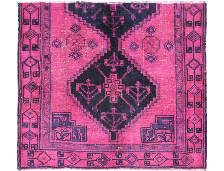 Pink Persia Vintage Carpet 137 x 157 cm