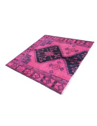 Pink Persia Vintage Carpet 137 x 157 cm - view 1
