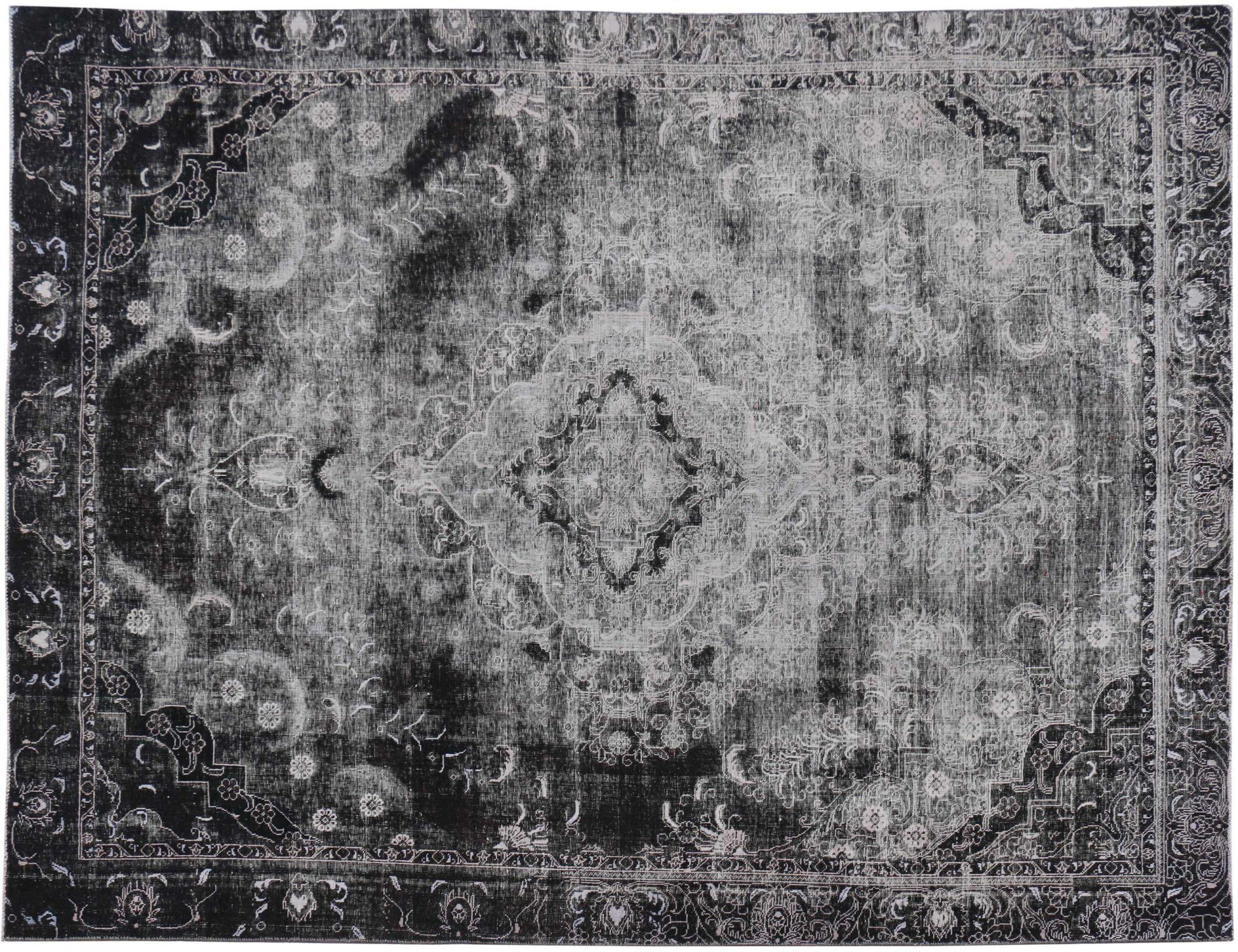 Vintage Teppich  schwarz <br/>360 x 260 cm