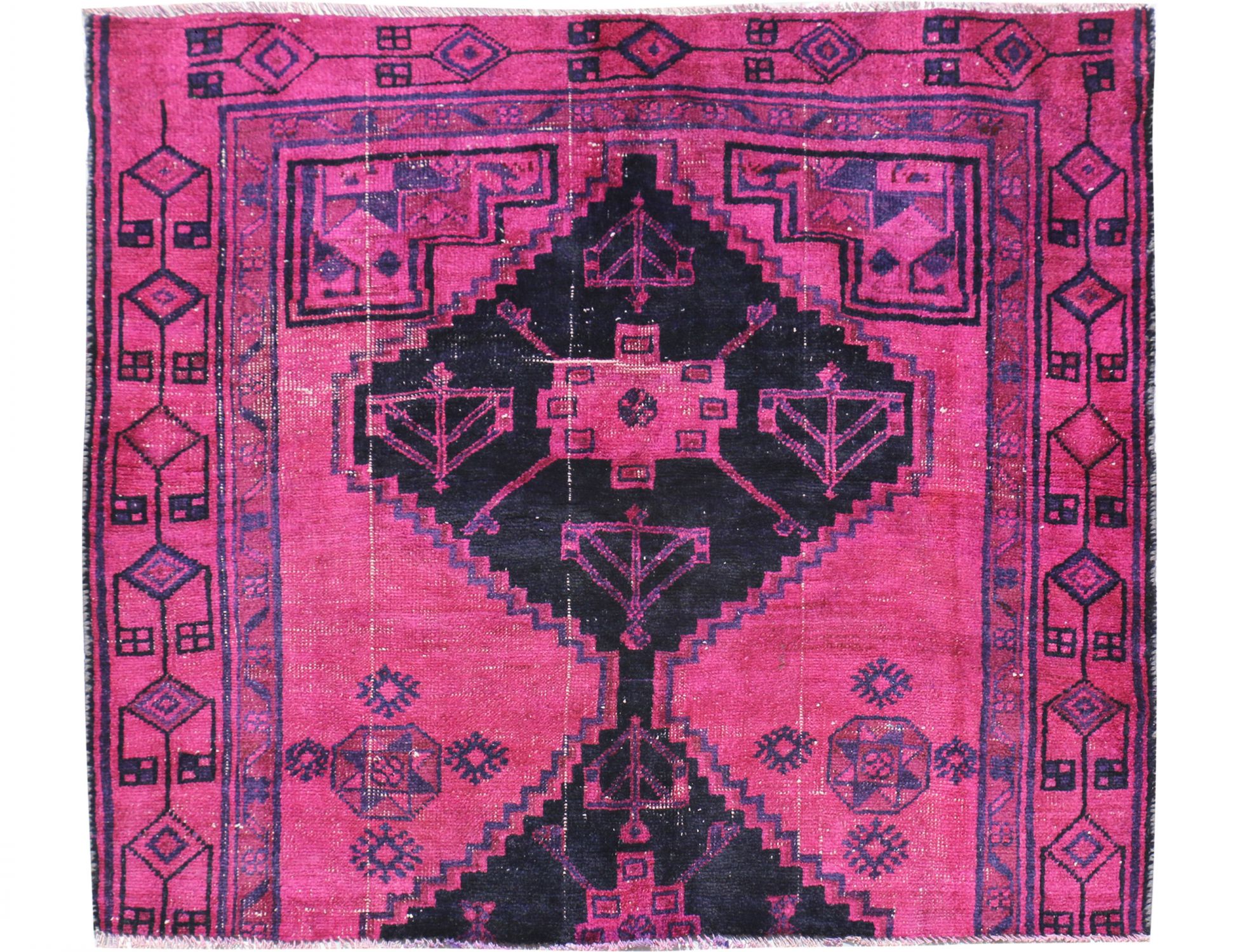 Tappeto Vintage  rosa <br/>135 x 157 cm