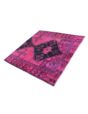 Rose Persien Vintagetæppe  135 x 157 cm