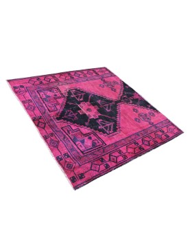 Rose Persien Vintagetæppe  135 x 157 cm