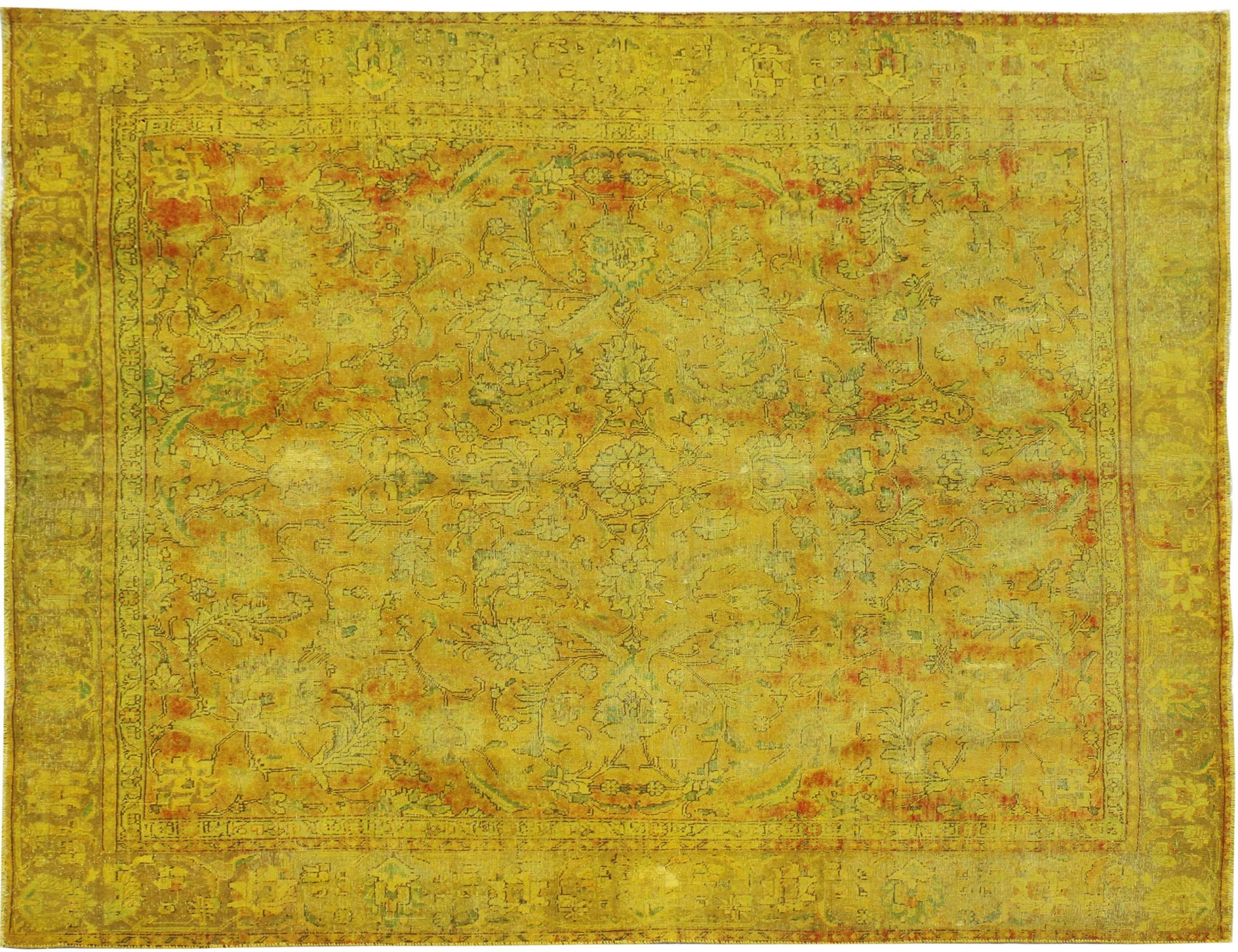 Tappeto Vintage  giallo <br/>330 x 275 cm