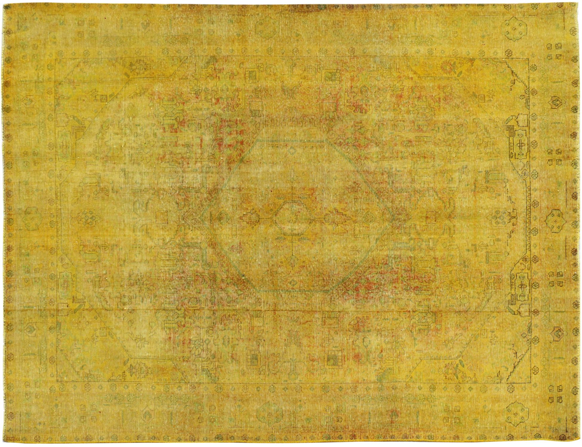 Tappeto Vintage  giallo <br/>344 x 239 cm