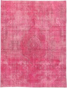 Tappeto Vintage 314 x 211 rosa