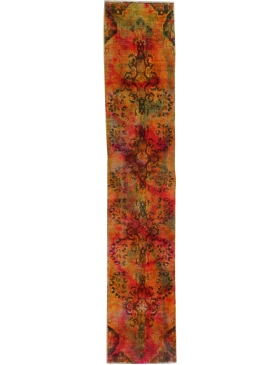 Multi kleur Perzië Vintage Tapijt 353 x 71 cm