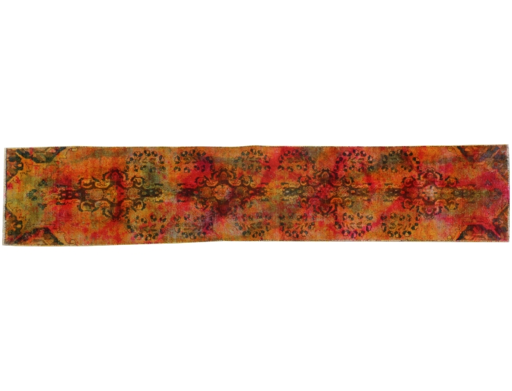 Multi kleur Perzië Vintage Tapijt 353 x 71 cm