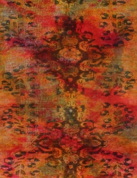 Multi kleur Perzië Vintage Tapijt 353 x 71 cm - view 3