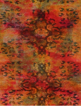 Multi kleur Perzië Vintage Tapijt 353 x 71 cm - view 3