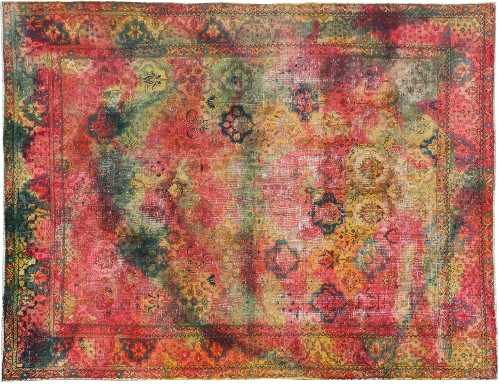 Vintage Teppich  mehrfarbig <br/>328 x 231 cm