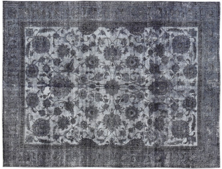 Blauw Perzië Vintage Tapijt  378 x 265 cm