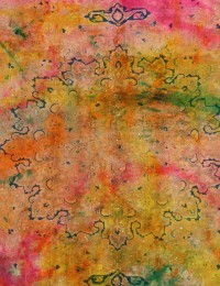 Multifarvet Persien Vintagetæppe 320 x 195 cm - view 4