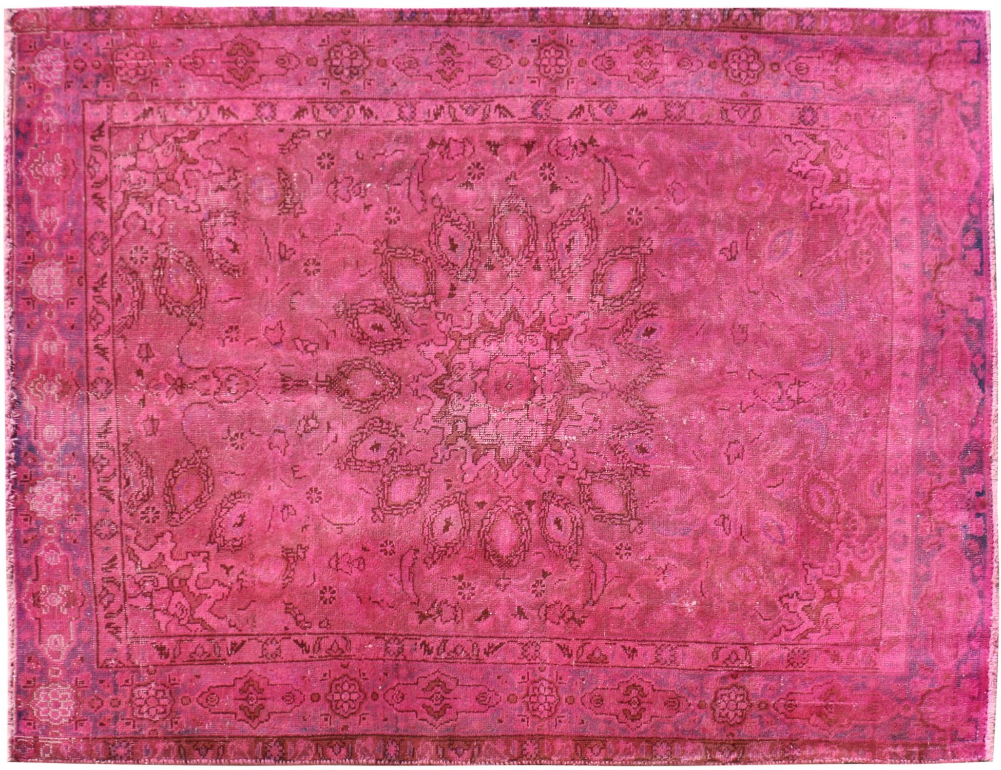 Tappeto Vintage   rosa <br/>190 x 140 cm