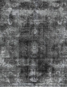 Svart Persien Vintage matta  373 x 276 cm