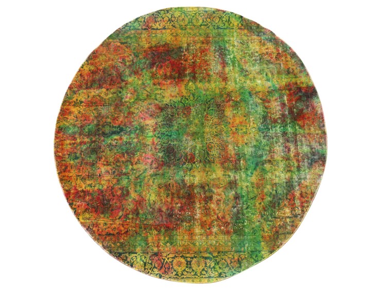 Multi kleur Perzië Vintage Tapijt 270 x 270 cm