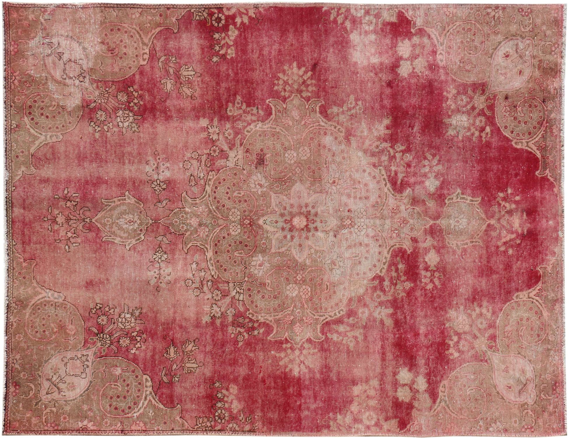 Vintage Tapijt  rood <br/>313 x 205 cm