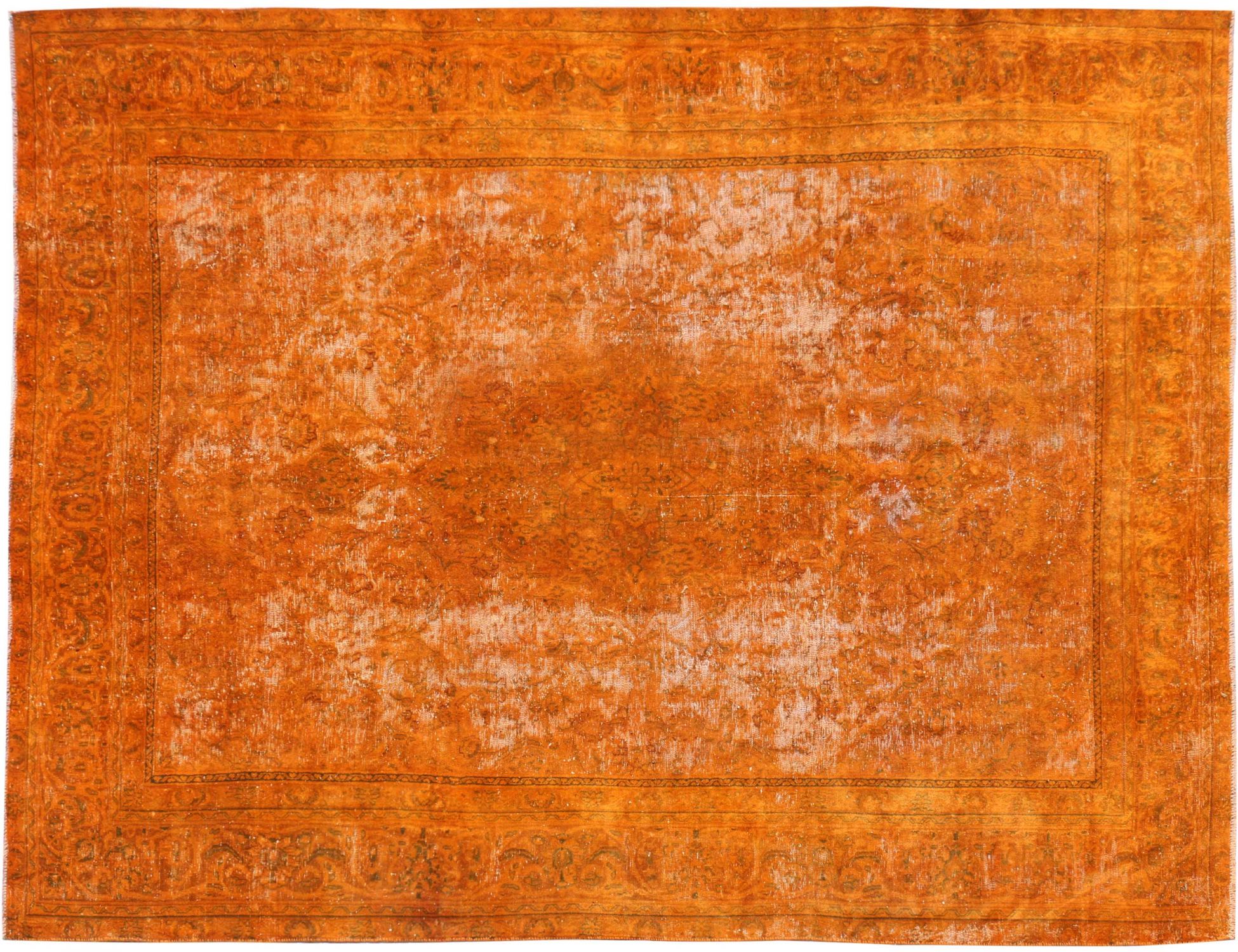 Vintage Teppich  orange <br/>369 x 276 cm