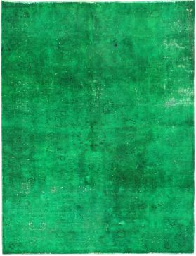 Vintage teppe 255 x 180 grønn
