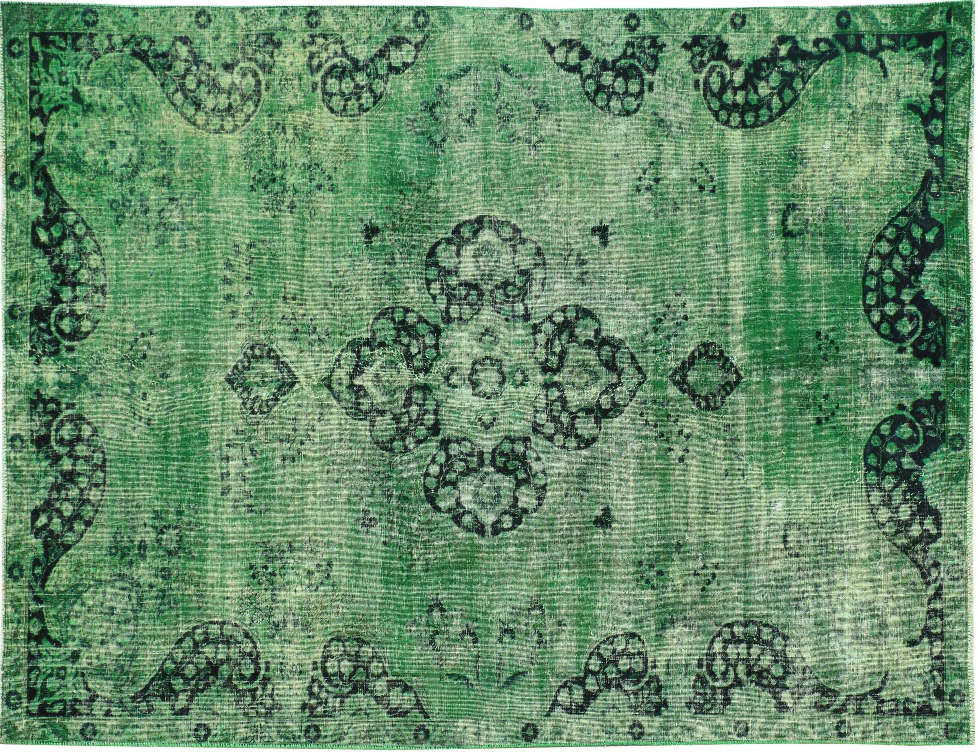Tappeto Vintage  verde <br/>295 x 192 cm