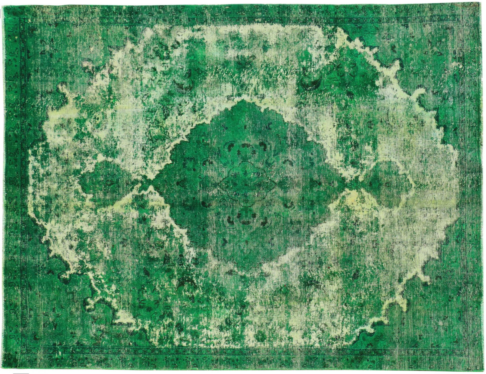 Tappeto Vintage  verde <br/>310 x 216 cm