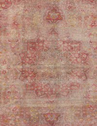 Beige Perzië Vintage Tapijt  270 x 183 cm