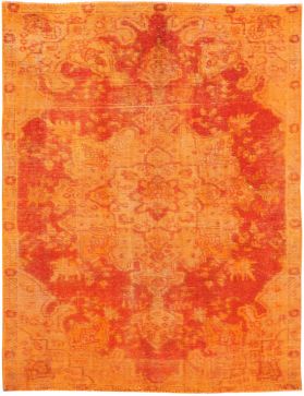 Vintagetæppe 237 x 144 orange