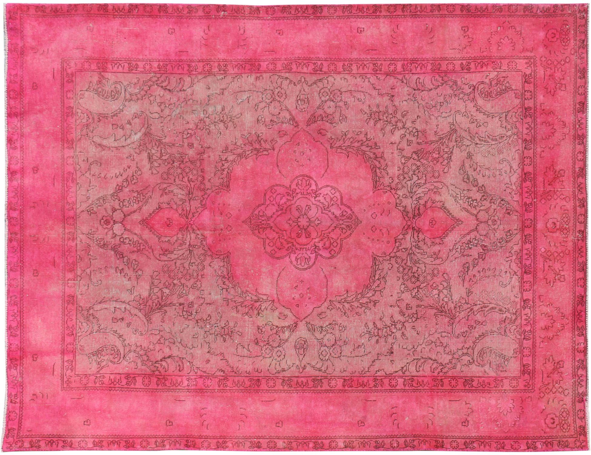 Tappeto Vintage  rosa <br/>287 x 198 cm
