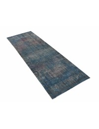 Púrpura Persa Alfombra Vintage 388 x 100 cm - view 2