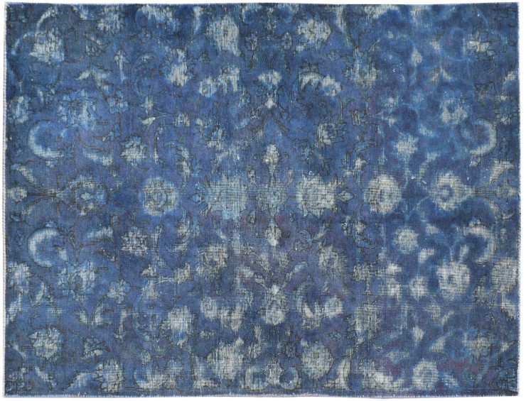 Blau Persien Vintage Teppich  243 x 165 cm